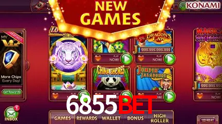6855bet cadastro — tela de formulário no app oficial